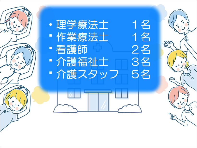 通所リハ スタッフ